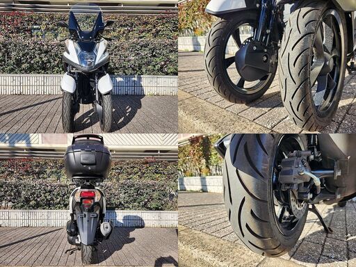 【普通免許仕様もOK】トリシティ155ABS 純正トップケース グリップヒーター 2.9万km台★TRIX★ 普通免許仕様もOK】トリシティ155ABS『2.3万km台』グリップヒーター