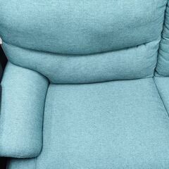 ソファー CAT3 キャッツ 青 3人掛けソファ 2人掛け 布 ホワイト