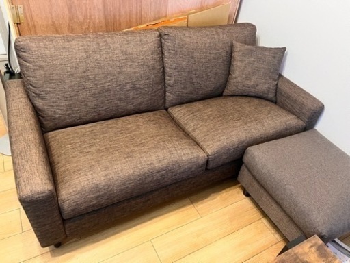 ニトリソファー 3人掛け オットマン付き！ 楽天市場】[幅185cm]ソファ