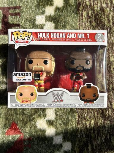 WWE ハルクホーガン　Mr.T ボブルヘッドフィギュアセット　未開封