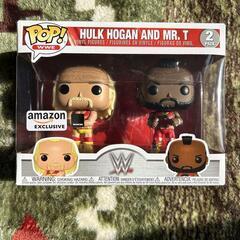 WWE ハルクホーガン　Mr.T ボブルヘッドフィギュアセット　未開封