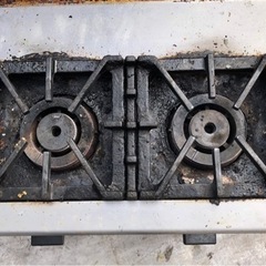 オザキ　LPガス　卓上二口　コンロ　OZ80-55K