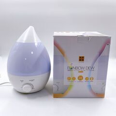 RAINBOW DEW 超音波しずく型加湿器 アロマ対応（商品番...