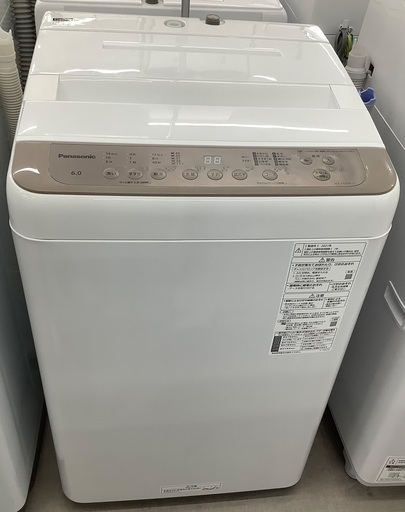 Panasonic 全自動洗濯機　NA-F60PB15 2021年製