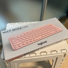 ロジクール K380 Bluetoothキーボード ピンク