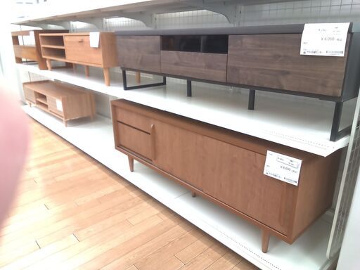 ★ジモティ割あり★ ベガコーポレーション テレビ台 ダークブラウン H41×D45×W150 クリーニング済み TK1459