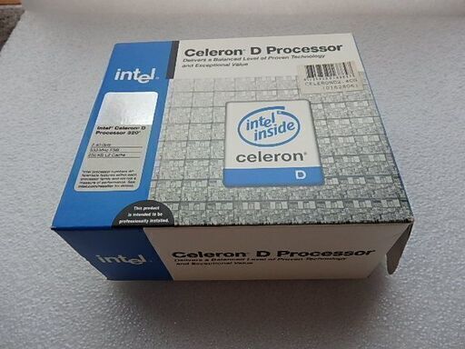 CPU  インテル Celeron D プロセッサー 320