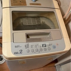 LG洗濯機　(WASHING MACHINE) 5kが