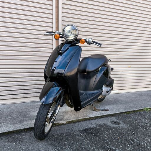 AF61 トゥデイ Today ブラック 黒色 4スト 原付