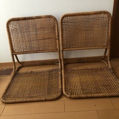 竹の座椅子