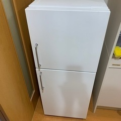 【商談中】【無印良品】シンプルデザインの冷蔵庫　1人暮らしサイズ