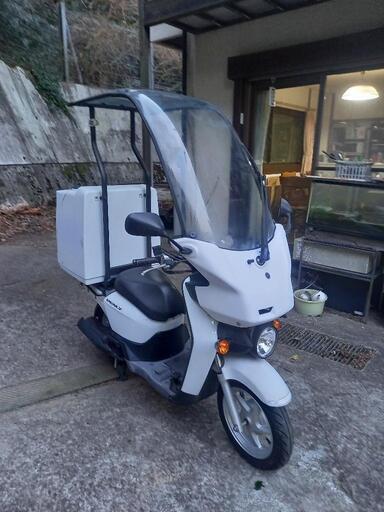 ベンリィ110プロ　ルーフキット装備　屋根つき　ギア　ジャイロキャノピー