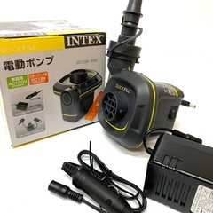 動作確認済み　未使用　空気入れ　INTEX 電動ポンプ　家庭用A...