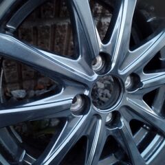 雪予報！アルミホイール14インチ！バリ山！まだイボ付き！スタッドレス！175/65/14