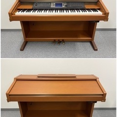 YAMAHA/ヤマハ 電子ピアノ ARIUS アリウス 88鍵 YDP-163WH 2017年製 ヘッドホン・イス付 【ユーズドユーズ名古屋天白店】J2527 高低自在椅子＆カーペット付属】 YAMAHA YDP-165WH ホワイトウッド