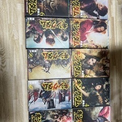 キングダム 全て新品購入 1〜10巻は実写カバー付  