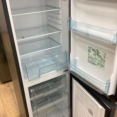 IRISOHAYAMAの2ドア冷蔵庫1年保証付きです。