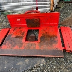 上西農機！SC-502？サンキャリー！整地キャリア！整地板！ダンプ！トラクター用！積載量500kg！除雪！土運搬！ 上西農機！SC-502？サンキャリー！整地キャリア！整地板！ダンプ