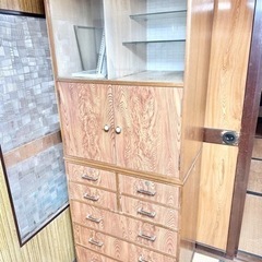 購入者決定済　棚　クローゼット　木製　本棚