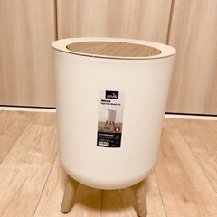【未使用】ゴミ箱・ナチュラルデザイン