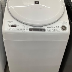 SHARP 全自動洗濯機　ES-TX8F-W 2022年製