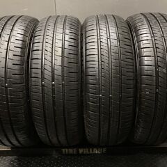 DUNLOP ENASAVE EC204 185/60R15 15インチ 夏タイヤ 4本 23年製 バリ溝