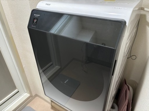 シャープ　ドラム式洗濯機2022年購入　洗濯11kg乾燥6kg