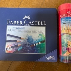 faber- castell 色鉛筆24色✖️2
