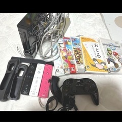 wii本体 ＋ 人気カセット6枚セット