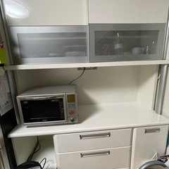 ニトリ　美品食器棚
