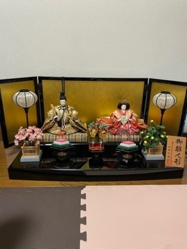 雛人形 佐野竹扇作 定価20万円