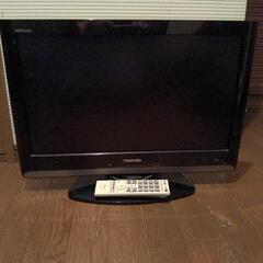 東芝22インチ液晶テレビレグザ。2010年式。