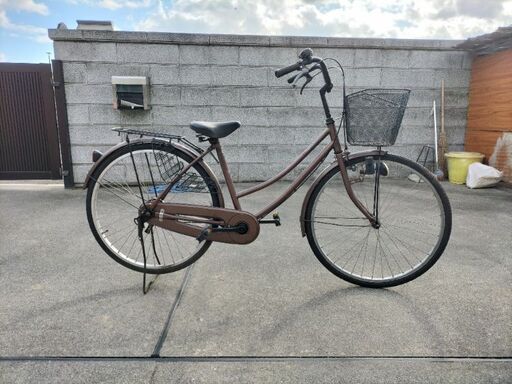 直ぐに乗って帰れます。26インチ自転車