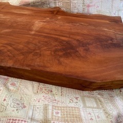 【お話し中】大きな木の板　木材　楠　クスノキ　看板　テーブル