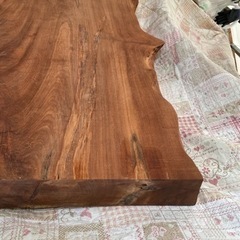 お話し中】大きな木の板 木材 楠 クスノキ 看板 テーブル
