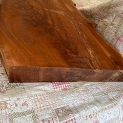 お話し中】大きな木の板 木材 楠 クスノキ 看板 テーブル
