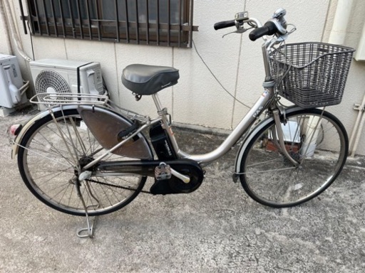 バッテリー長持ちヤマハ電動自転車26インチ現車確認