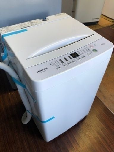 NO 485 ☆格安特価☆福岡市内配送設置無料☆2020年 ハイセンス 4．5kg