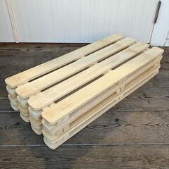 木製すのこ６枚セット（板厚約1cm）