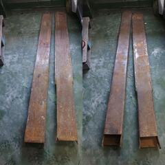 フォークリフト　ロング爪　サヤフォーク　中古　