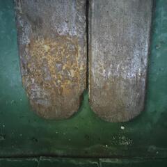 フォークリフト　ロング爪　サヤフォーク　中古　