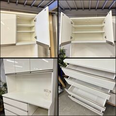 W 15757 NITORI 3枚扉キッチンボード 食器棚 ◇大阪市内・東大阪市他 