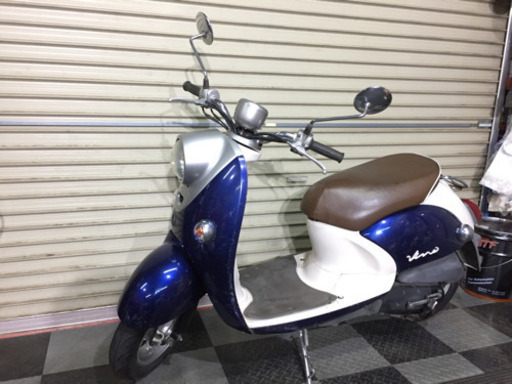 埼玉県深谷市 ヤマハ ビーノ　⑪　フォーストモデル　VINO SA26J 原付 スクーター 50cc 通勤 通学 バイク [クレア ジョルノ ベルデお探しの方などにも如何でしょう^^