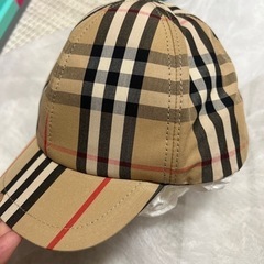 新品タグ付き♡店舗購入♡キャップ♡Burberry♡これ以上お値...