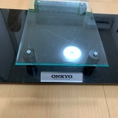 スピーカー台　木製　ONKYO