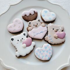 【調布駅】バレンタインのアイシングクッキーワークショップ