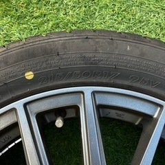 セレナ　夏タイヤ　17インチホイールセット4本