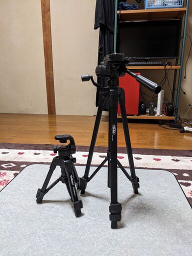 三脚　美品　ほぼ未使用　大小2個セット