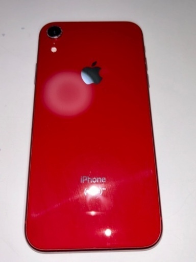iPhone - iPhoneXR128GB SIMフリー　レッド iPhone XR レッド 128 GB SIMフリー RED 赤（SIMフリー iPhoneXR