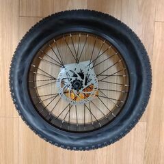 ファットタイヤ片輪🛞　 ＭＡＴＥ Ｘ🚲　ディスクブレーキ